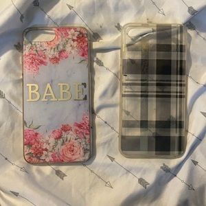 2 pack iPhone 6/7/8 Plus cases